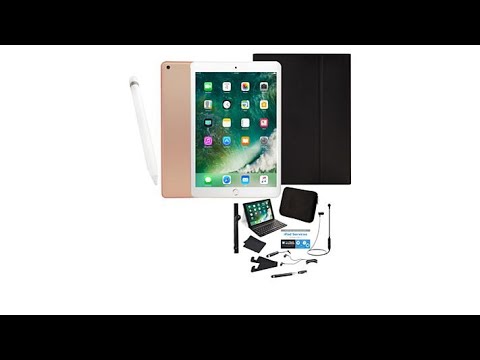 Apple iPad 9.7" 32GB (Latest Model) w/Pencil   Keyboard ...