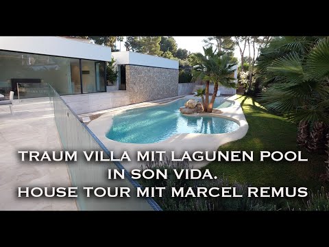TRAUM VILLA MIT LAGUNEN POOL IN SON VIDA. HOUSE TOUR MIT MARCEL REMUS