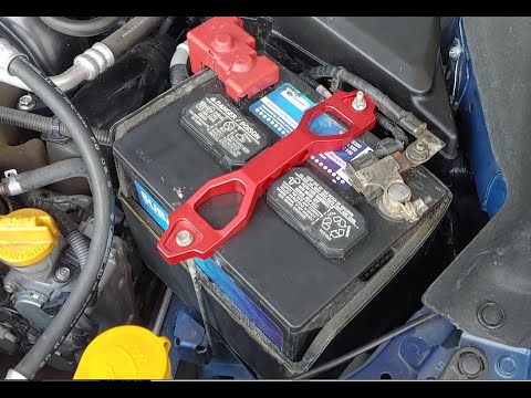 Removing Battery Terminal Corrosion and Installing a Battery Tie Down 2015+ WRX or STI