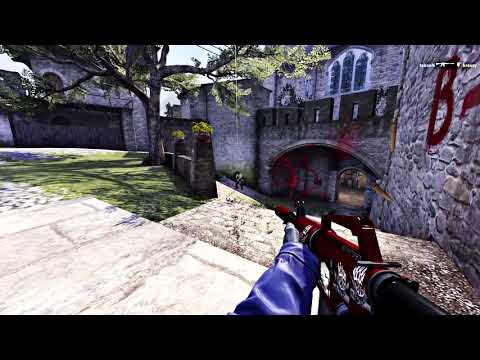 BIG tabseN's 4K with M4A1-S and USP-S on Cobblestone vs Euronics @ WESG 2017