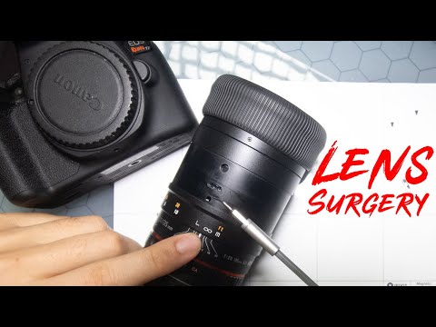 "Infinity Focus" and Fixing a Rokinon 135 f/2