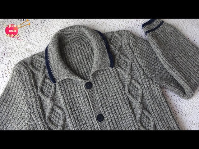 Vídeo relacionado con GURUNVANI Suéter de retazos para hombre, con bloques de color, suéter de punto trenzado de gran tamaño, Naranja, XXL