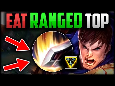 How to Beat Ranged TOPS with Garen - How to Play Garen & Carry Season 14 - League of Legends