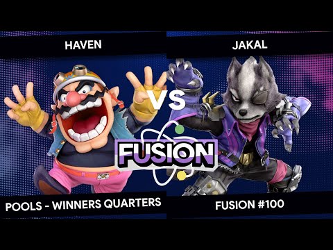 Fusion #100 - Haven (Wario) vs Jakal (Wolf) - Pools - Winners Quarters