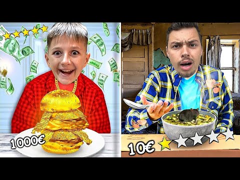 10€ RESTORAN vs. 1000€ RESTORAN !!