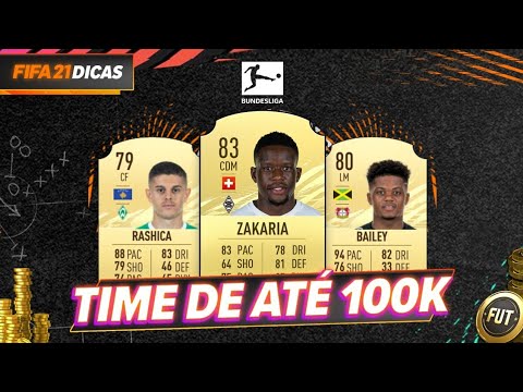 TIME BOM E BARATO BUNDESLIGA 100K | FIFA 21 ULTIMATE TEAM