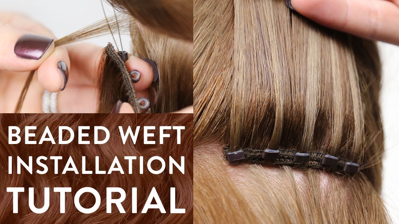 Micro Ring Beaded Weft Tutorial | Safe & Versatile Hair Extension Method