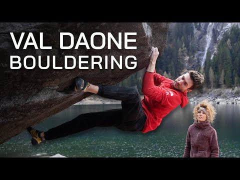 Bouldering in Val Daone
