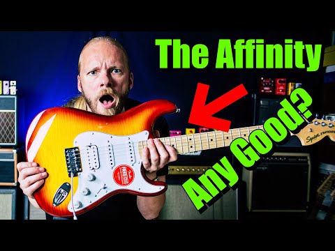 Обзор электрогитары Fender Squier Affinity Stratocaster
