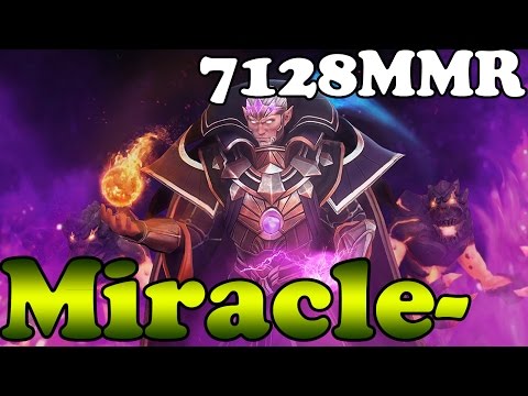 Dota 2 - Miracle- 7128MMR Plays Invoker vol 5# - Ranked Match Gameplay