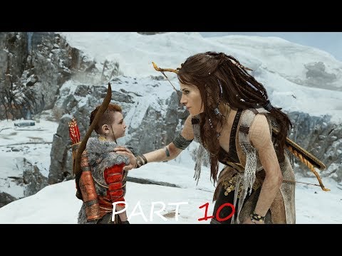GOD OF WAR 4 Walkthrough Gameplay Part 10 [Raw] - A Realm Beyond [Travel to Alfheim]
