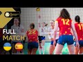 LIVE | Ukraine vs. Spain - CEV Volleyball European Golden League 2025 | Women