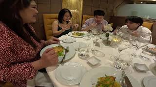 Fine Dining in MSC Cruise with the young  adults.