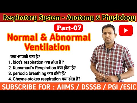 Breathing pattern | biot's respiration | kussmaul's respiration | cheyne stokes | #NORCET