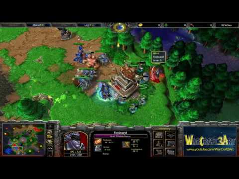 Happy(UD) vs Foggy(NE) - Game 2 - WarCraft 3 Frozen Throne - RN2347