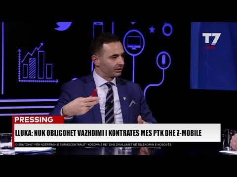 Valdrin Lluka: Do të ulen rrogat e punëtorëve në Telekomin e Kosovës | T7