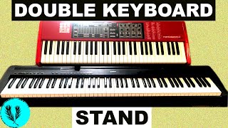 Video thumbnail for KEYBOARD STAND (On-Stage Keyboard Stand) | 2 Tier Keyboard Stand: KSA7500 by Yusif