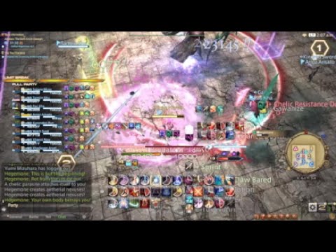 FF14 P6S Cachexia 1 (Timers Strat)
