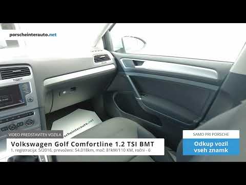 Volkswagen Golf Comfortline 1.2 TSI BMT - PREDSTAVITEV VOZILA