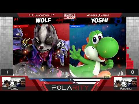CFL Smackdown Ultimate 217 - Wizzrobe (Wolf) vs Poltergust (Yoshi, Toon Link) - Winners Quarters