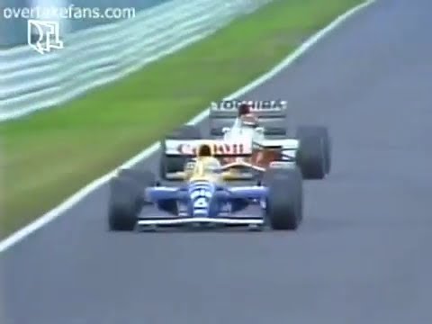 James Hunt on Nigel Mansell (1992 Japanese GP)