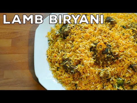 Homemade LAMB BIRYANI | Lamb Biryani Recipe | DIY | Pakistani Lamb Biryani Recipe