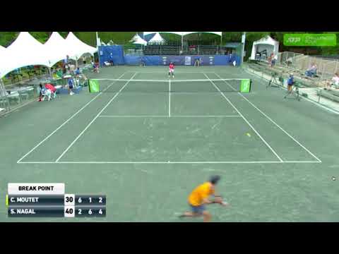 Sumit Nagal vs Corentin Moutet - ATP Tallahassee Challenger QF Highlights