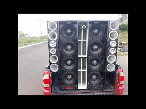 SAVEIRO PESADELO DO LEO TOCANDO 8 AUTO FALANTES FORTES