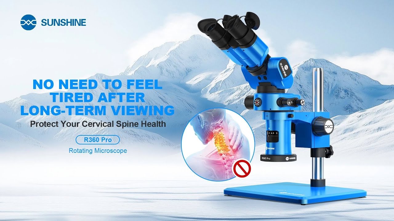SUNSHINE R360 Pro Rotating Microscope