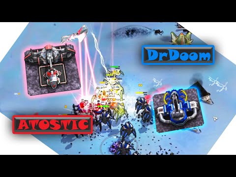 Zero-K 1 vs 1 | ATOSTIC (Rover) vs DrDoom (Spider)