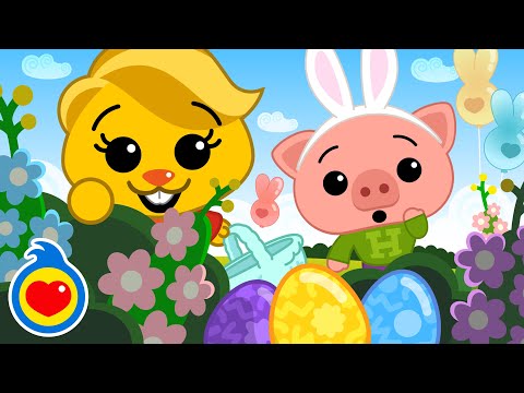 Ovos de Páscoa 🐰 🪺 🐇 | Música Infantil | Um Herói do Coração