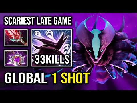 Reason Why SPECTRE Late Game is the Scariest Carry 1 Shot Global Haunt Desolate Dota 2