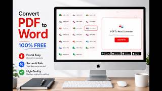 How to Convert PDF to Word | 100% Free, Fast & Accurate