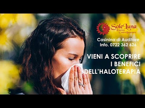 I benefici della stanza del sale, Centro Sole Luna (Casinina, PU)