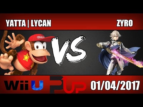 Yatta | Lycan (Diddy Kong) vs. Zyro (Corrin/Mewtwo) - Wii U Winner Quarters - SOS