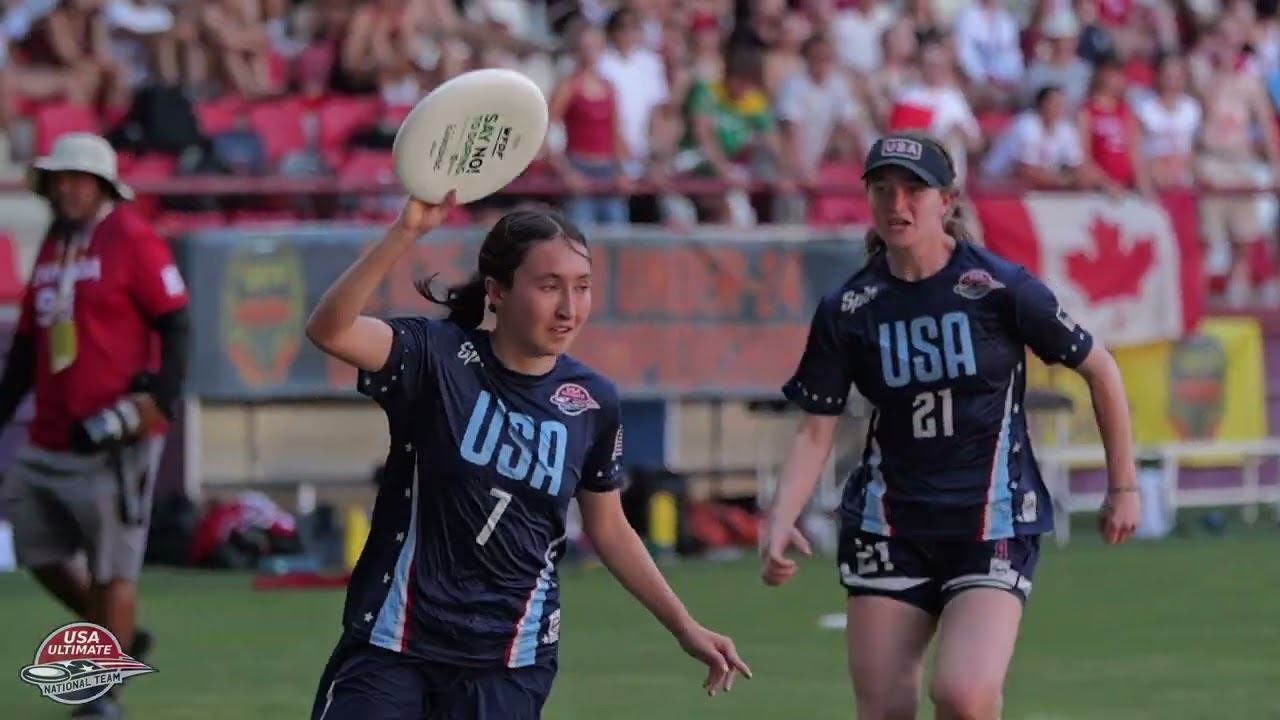 2025 WFDF World U-24 Championships: Team USA Finals Highlights