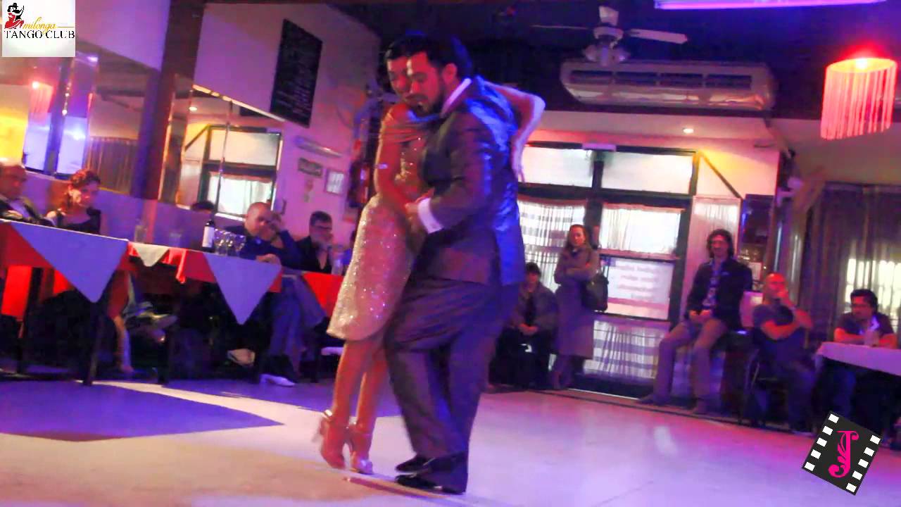 NOELIA COLETTI Y PABLO GIORGINI en el Tango Club  02 (Milonga)