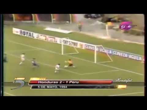 Gol del Chuncho Aguilar con la selección peruana - 1994 - Cienciano.
