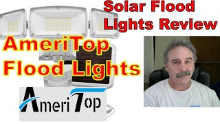 AmeriTop Super Bright LED Solar Outdoor Lights Review
