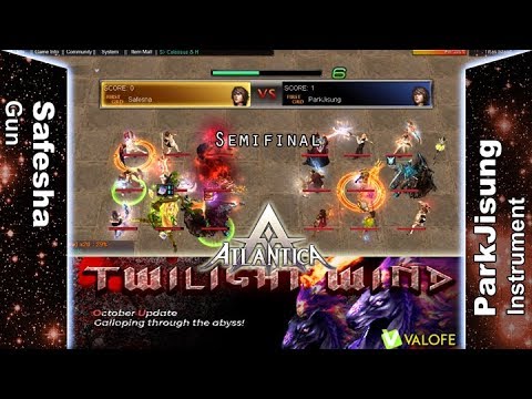 Titan 15/10/2017 AM: Semifinal - Safesha vs ParkJisung - Atlantica Online