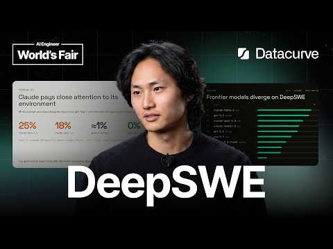 Video thumbnail for "DeepSWE: A Contamination-Resistant Coding Benchmark — James Shi, Datacurve"