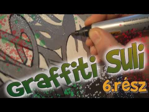 Graffiti suli 6. rész - Vászonra lakkal? Karácsonyi filctoll?