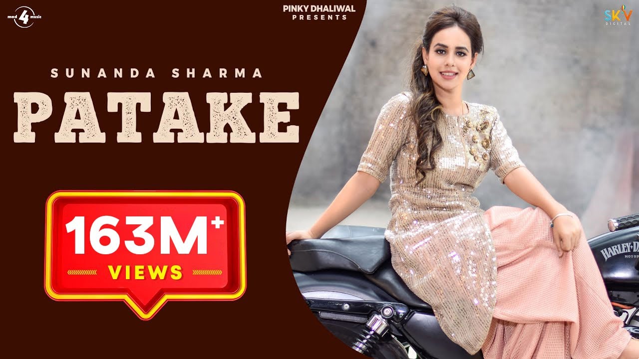 Patake Punjabi| Sunanda Sharma Lyrics