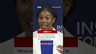 Equality law "should protect us all in the same way", Kemi Badenoch said. #BBCNe