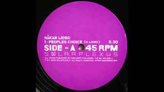 Håkan Lidbo – Peoples Choice - Solarplexus – SPLX06 (2000)