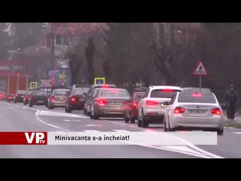 Minivacanța s-a încheiat!