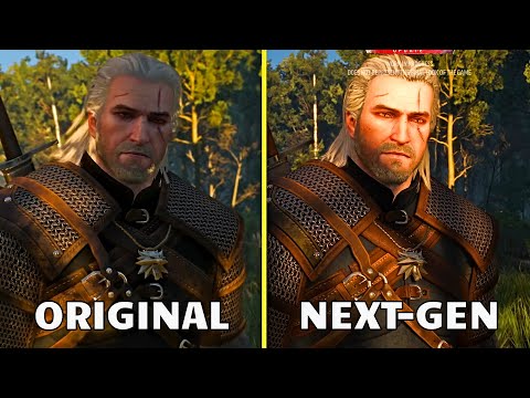 The Witcher 3 Next-Gen Vs Original Graphics Comparison (The Witcher 3 Remaster Vs Original)