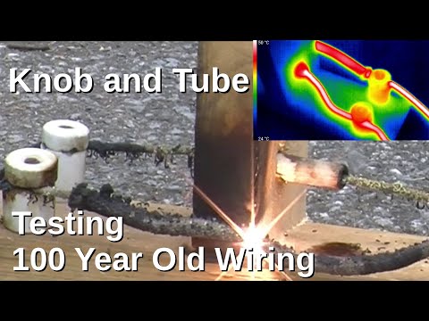 Testing 100 Year Old Knob and Tube Wiring