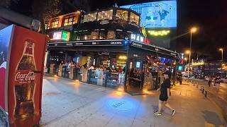 Istanbul Bağdat Avenue at Night 🇹🇷 | Walking Tour 4K