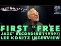 Lee Konitz on recording Intuition in 1949 - First Free Jazz Record in History (!) JAZZHEAVEN.COM